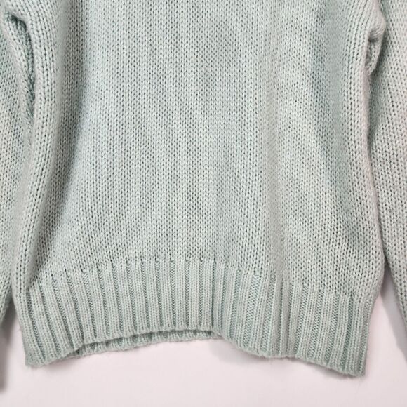 French Connection Sweater Womens Sz XS Mohair Blend Knitted Boho Feminine Modest - Picture 7 of 11